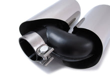 Rear Silver Exhaust Tips for Porsche Macan Base 2.0L 2019-2023
