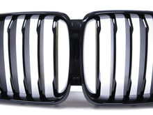 RacerSpares Gloss Black Front Kidney Grille Grill for BMW X5 G05 2019 2020 2021 2022 fg15
