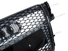Gloss Black Honeycomb RS5 Style Front Bumper Grille Grill for AUDI A5 8T 08-12 fg100