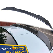 RacerSpares Carbon Fiber Rear Trunk Spoiler CS Style for BMW M4 F82 2-Door Coupe 2014-2020 bm88