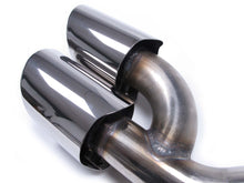 Rear Siver Exhaust Tips For Porsche Cayenne V6 Long Pipe 2014-2017