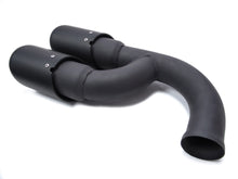 Matte Black Exhaust Tips for Porsche 958 Cayenne 92A V6 Long Pipe 2011-2014