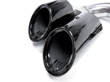 Black Rear Exhaust Tips for Porsche Cayenne 2019-2023