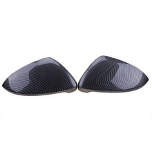 Carbon Fiber Look Mirror Cover Caps Replacement for VW Golf MK7 MK7.5 GTI R TSI TDI 2015-2020