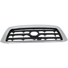 Chrome Front Grill Grille w/ Black Insert For Toyota Tundra 2007-2009 w/o Sport Package