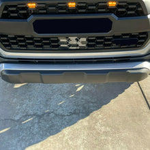 RacerSpares Black Front Lower Valance Panel Skid Plate For Toyota Tacoma 2016-2020