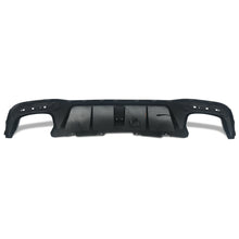 RacerSpares Brabus Style Rear Diffuser + Exhaust Muffler Tips w/ LED Light For Mercedes GLE GLS W166 X166 2016 2017 2018