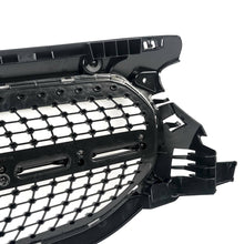 RacerSpares Diamond Style Front Grill Grille For Mercedes-Benz H247 GLA 2021 2022 Chrome/Black