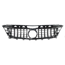 For 2011-2014 Mercedes Benz CLS W218 Pre-Facelift GTR Style Front Bumper Grille Grill w/o Camera ALL BLACK