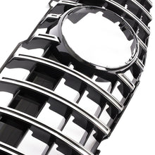 RacerSpares GT R Style Front Bumper Grill Grille Fit Mercedes Benz X204 GLK facelift 2013 2014 2015 Chrome Black