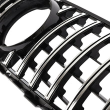 Chrome Front Bumper GT Grille For 16-19 Mercedes Benz W253 X253 GLC250 GLC300 GLC350