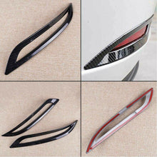 RacerSpares Carbon Fiber Look Rear Fog Light Lamp Cover Trim For Tesla Model 3 2017-2022