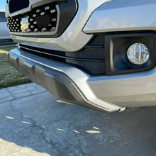 RacerSpares Black Front Lower Valance Panel Skid Plate For Toyota Tacoma 2016-2020