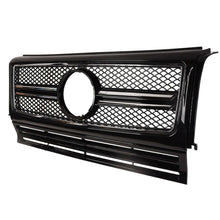 RacerSpares Honeycomb Front Bumper Grille Grill Black & Chrome Fits 1990-2018 Mercedes Benz W463 G-CLASS