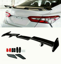 RacerSpares Glossy Black Rear Trunk Spoiler Wing for Toyota 8th Gen Camry LE SE XLE XSE 2018 2019 2020