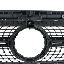 RacerSpares Diamond Style Front Grill Grille For Mercedes-Benz H247 GLA 2021 2022 Chrome/Black