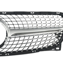 RacerSpares Diamond Style Chrome Front Grill Grille for Mercedes X156 GLA Pre-facelift 2014-2017 w/o front camera