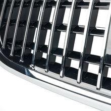 RacerSpares Chrome Front Bumper Grill Grille Maybach Style Fit Mercedes Benz S-Class W222 Sedan 2014-2020
