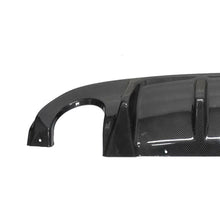 RacerSpares Carbon Fiber Look Rear Diffuser Lip for Infiniti Q50 2014-2017
