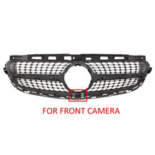 RacerSpares Black Diamond Grille Front Bumper Grill For Mercedes-Benz E-Class W212 Sedan Wagon 2014-2016 w/o front camera