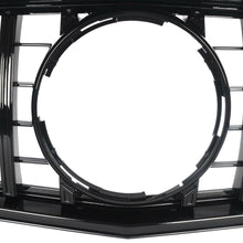 For 2011-2014 Mercedes Benz CLS W218 Pre-Facelift GTR Style Front Bumper Grille Grill w/o Camera ALL BLACK