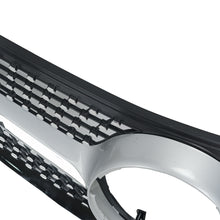 RacerSpares Diamond Style Chrome Front Bumper Grille Grill for Mercedes W207 C207 E-CLASS Coupe facelift 2014-2017 w/o front camera