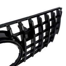 GT R Style Front Grille For Mercedes-Benz X166 GLS-CLASS 2016-2019 ALL Black