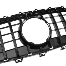 RacerSpares GT Style Front Radiator Grille Grill For Mercedes Benz CLS C257 W257 2019-2022 Gloss Black