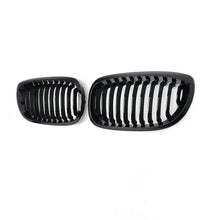 RacerSpares Glossy Black Front Kidney Grille Grill For BMW E46 3-Series 2Door Coupe Convertible LCI 2003-2016