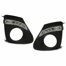 RacerSpares Clear Lens Bumper Fog Light Lamp+Bezel+Wir For Toyota Corolla 2011-2013