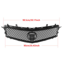 RacerSpares Front Upper Bumper Grill Grille Mesh Honeycomb For Cadillac ATS 2013-2014