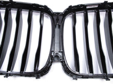RacerSpares Gloss Black Front Kidney Grille Grill for BMW X5 G05 2019 2020 2021 2022 fg15
