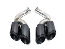 RacerSpares 3 Layers Sport Exhaust Tips Muffler Pipe for Porsche Cayenne 92A 2015-2017 facelife et151