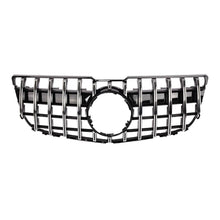 RacerSpares GT R Style Front Bumper Grill Grille Fit Mercedes Benz X204 GLK facelift 2013 2014 2015 Chrome Black