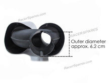 Black Stainless Rear Muffler Pipe Exhaust Tips GTS Style for Porsche Macan 2015-2018 et87