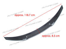 RacerSpares Carbon Fiber Rear Trunk Spoiler Wing M4 Style For Infiniti Q60 Coupe 2017-2021 if5
