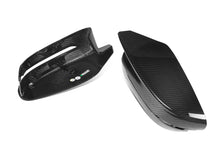 RacerSpares Real Dry Carbon Fiber Side Mirror Covers Replace For BMW M3 G80 M4 G82 G83 mc149