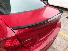 RacerSpares Carbon Fiber Rear Trunk Spoiler M4 Style for BMW 3-Series E90 4-DR Sedan bm36