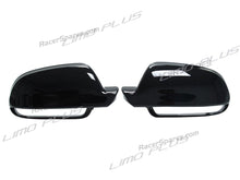 Gloss Black Mirror Cover Caps for Audi A3 S3 A4 S4 RS4 B8.5 A5 S5 W/ Lane Assist mc57