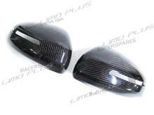 Carbon Fiber Mirror Cover Caps Replacement for Audi R8 TT MK2 8J TTS TTRS 2006-2014 od21