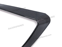Carbon Fiber ABS Front Fog Light Trim Cover Eyebrow Covers For Tesla Model Y 2020 2021 2022 te12