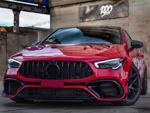 Glossy Black GTR Style Front Grille Grill for Mercedes Benz CLA C118 X118 2020-2022 fg188