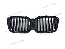 Glossy Black Front Kidney Grille Grill for BMW X3 G01 X4 G02 2022+ w/o Camera fg215