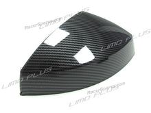 2x Carbon Fiber Look Mirror Cover for Audi A3 8V S3 RS3 For 13-2020 AUDI A3 S3 8V RS3