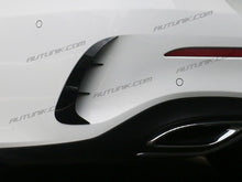 Glossy Black Rear Canards Air Vent Covers for Mercedes Benz W177 Sedan A200 A220 A35 AMG 2019-2022 pz4