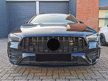 Glossy Black GTR Style Front Grille Grill for Mercedes Benz CLA C118 X118 2020-2022 fg188