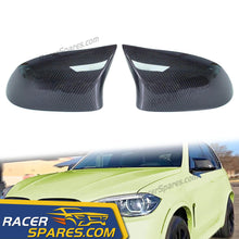 Carbon Fiber Side Mirror Cover Replacement For BMW X5 F15 X6 F16 xDrive 35i 50i mc75