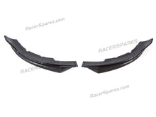 Carbon Fiber Look Front Bumper Lip Spoiler Splitter 4PCS For Tesla Model 3 2017-2022 di142
