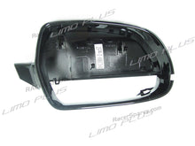 Gloss Black Mirror Cover Caps for Audi A3 S3 A4 S4 RS4 B8.5 A5 S5 W/ Lane Assist mc57