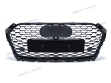 RS5 Style Front Bumper Grille Honeycomb Grill for Audi A5 B9 S5 17-19 fg120